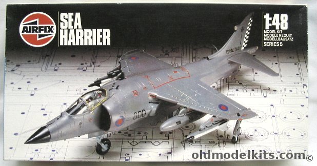 Airfix 1/48 Sea Harrier FRS Mk1 - 801 Sqn FAA / 809 Sqn FAA, 9-05101 plastic model kit